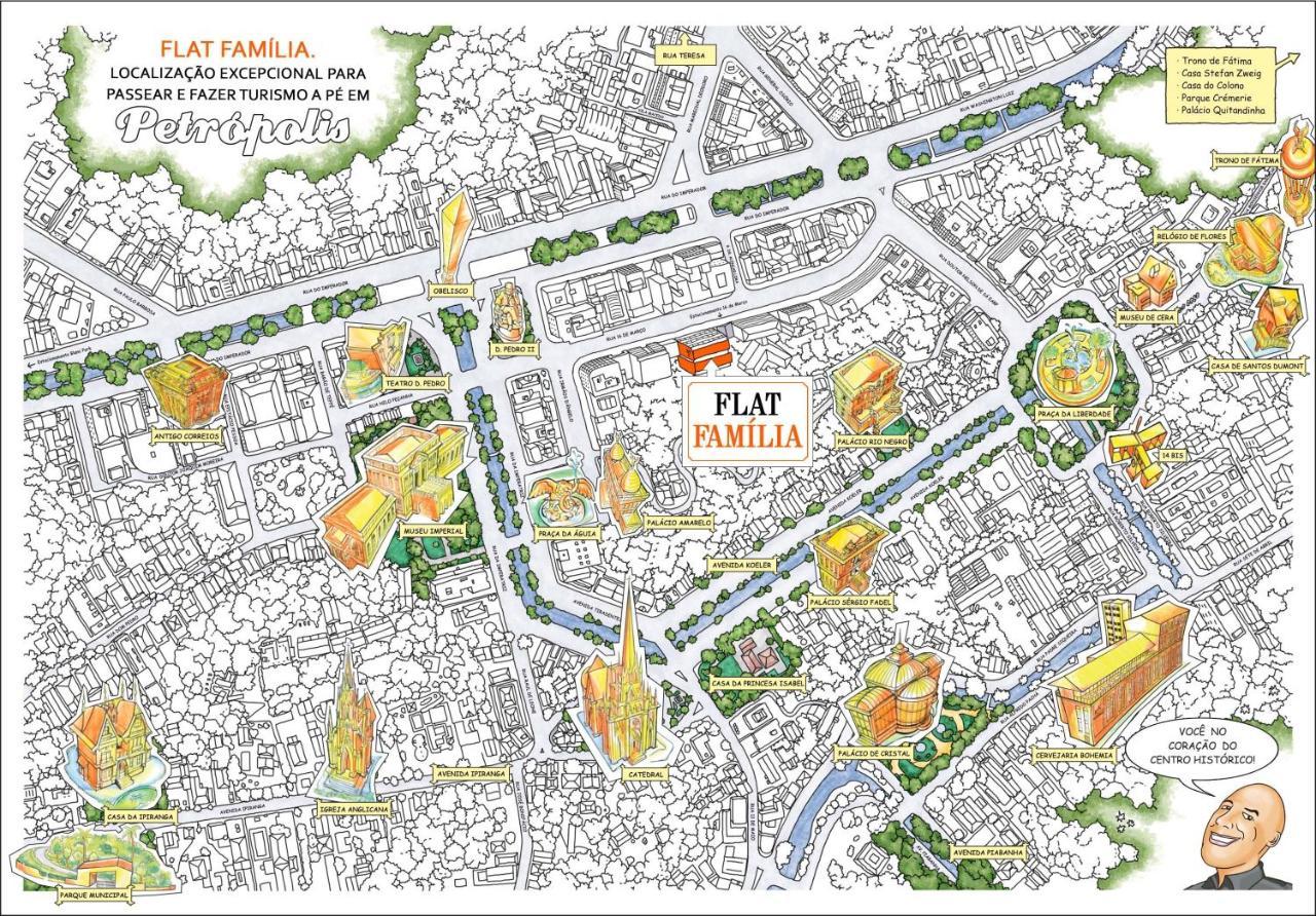 Flat Familia Lägenhet Petrópolis Exteriör bild